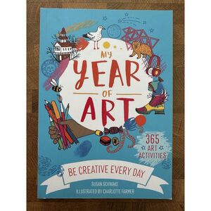 My Year of Art; Be Creative Every Day, Art Activity Book Schwake, paperback